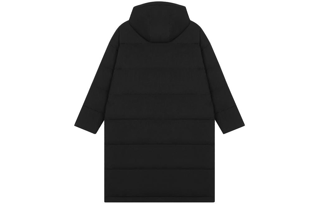 (WMNS) New Balance Athletics Long Puffer Jacket 'Black' AWJ33333-BK - 2