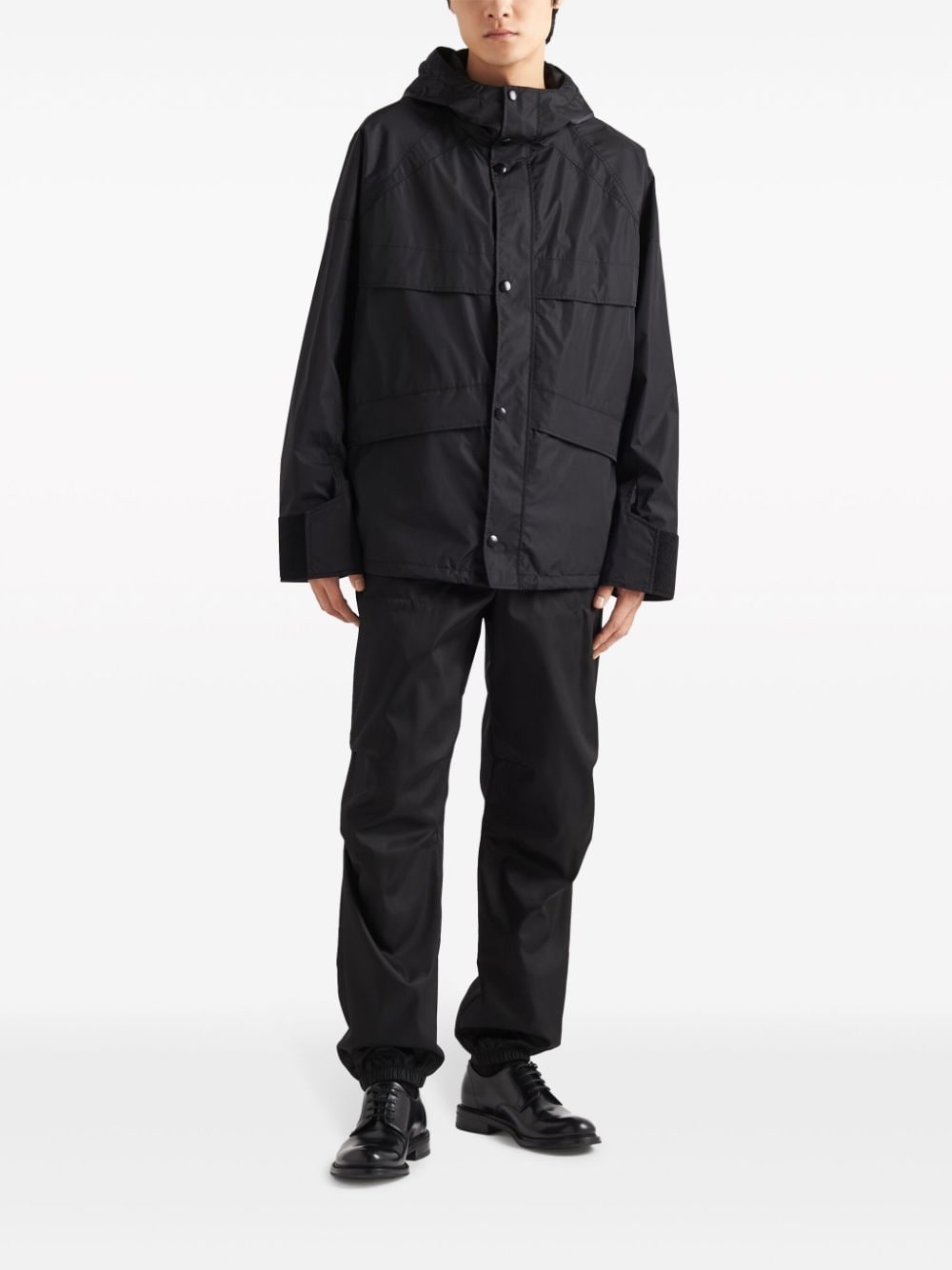technical lightweight hooded jacket - 4