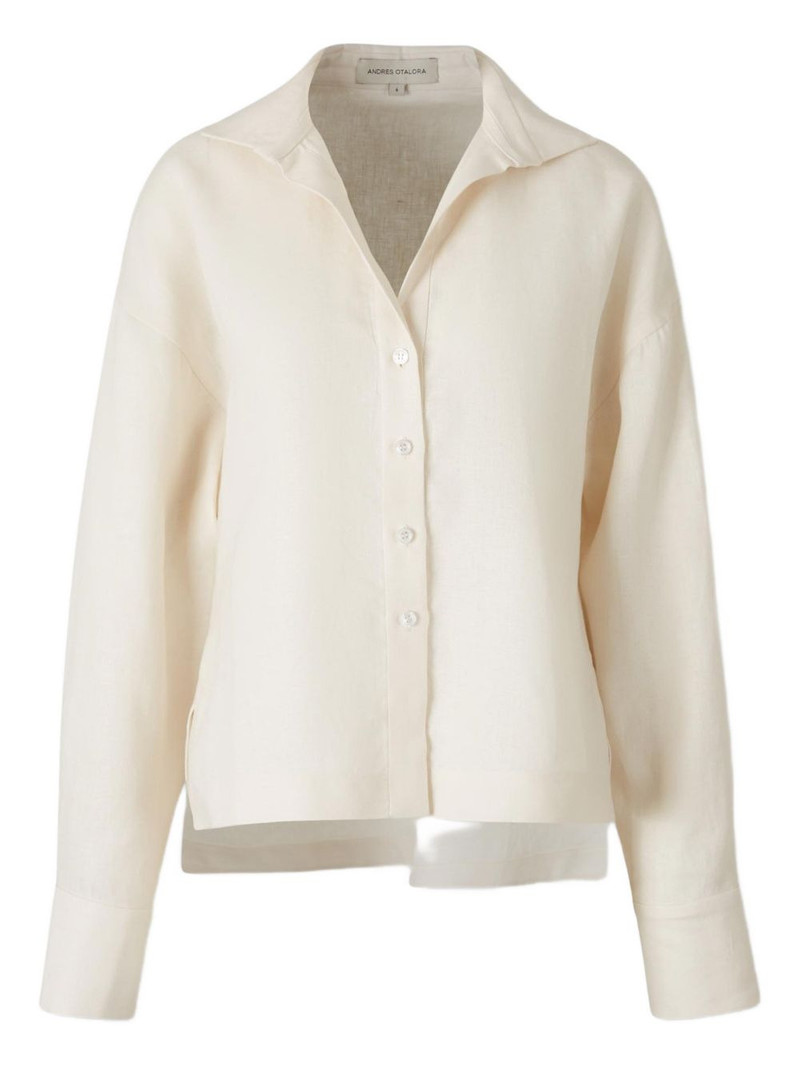 Si Sabes buttoned-cuff shirt 1