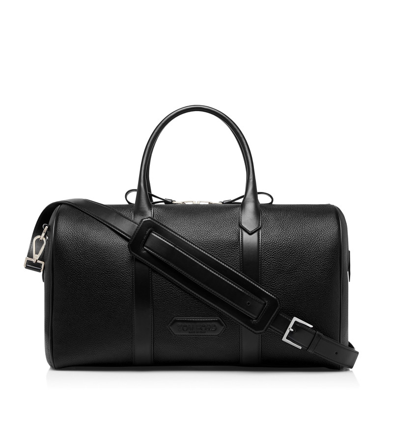 GRAIN LEATHER WIDE OPENING MEDIUM DUFFLE 4