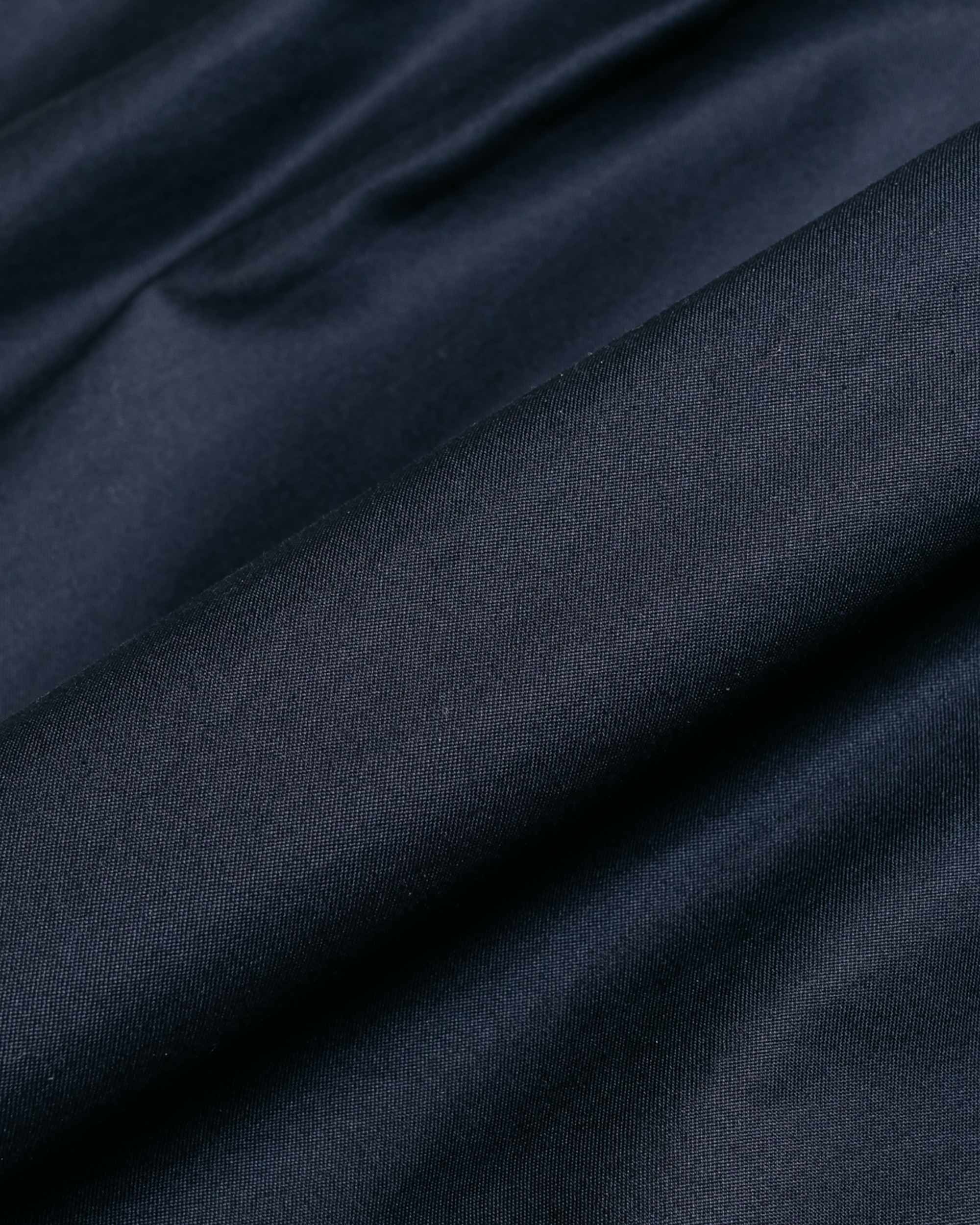 1Pleat Baker 80/3 Back Satin Navy - 5