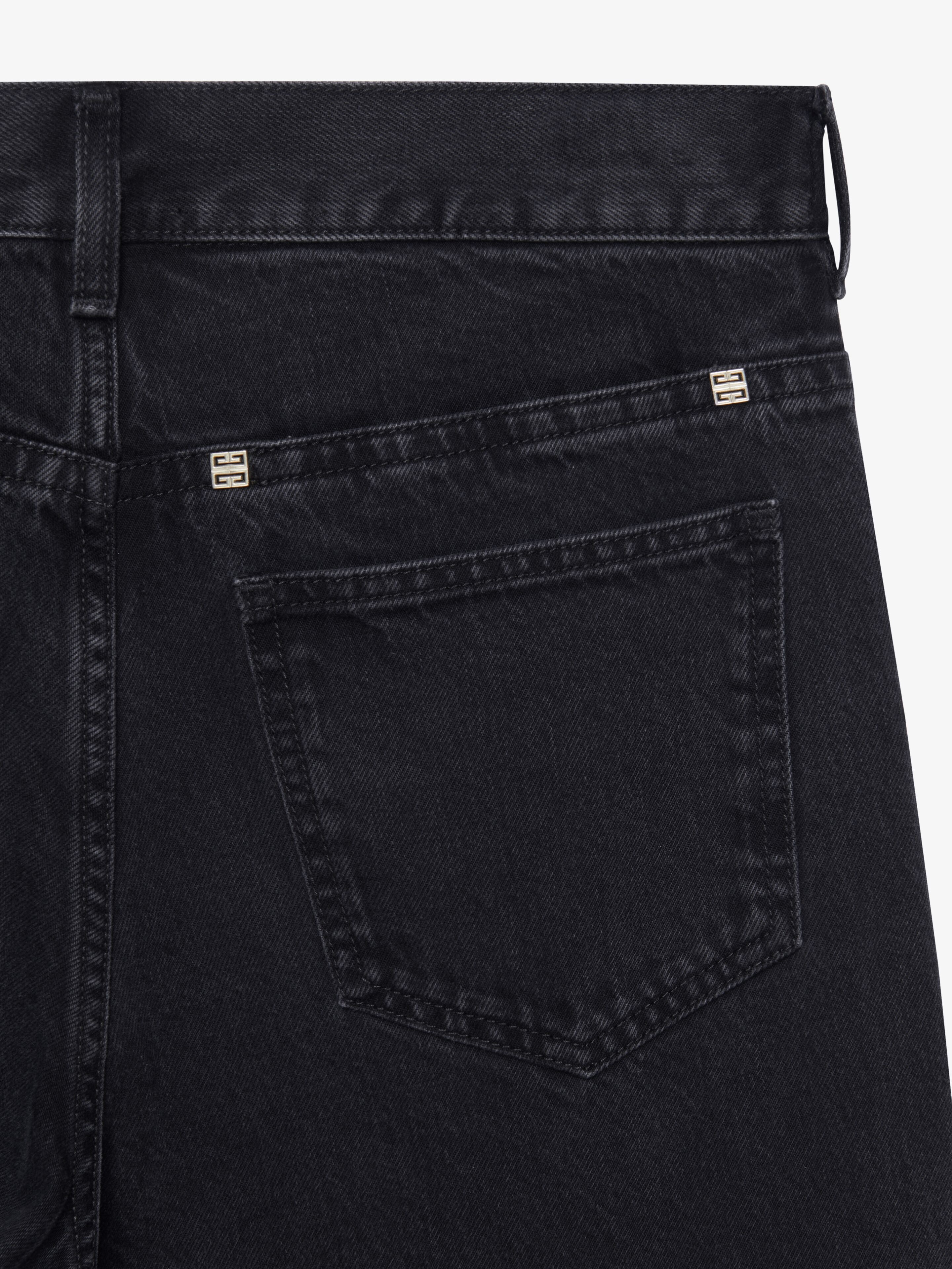CARGO PANTS IN DENIM - 5