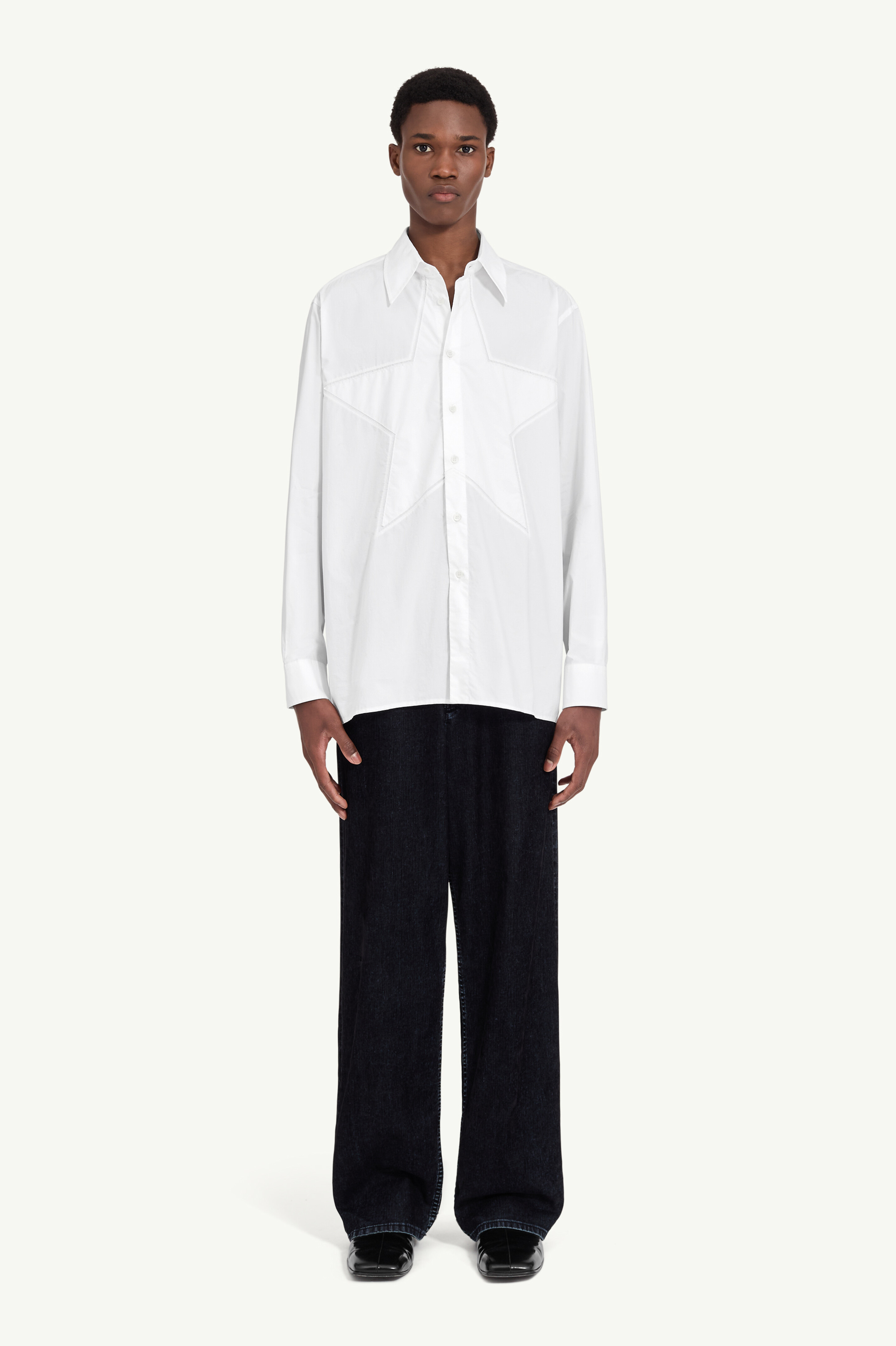 Cotton poplin shirt - 2