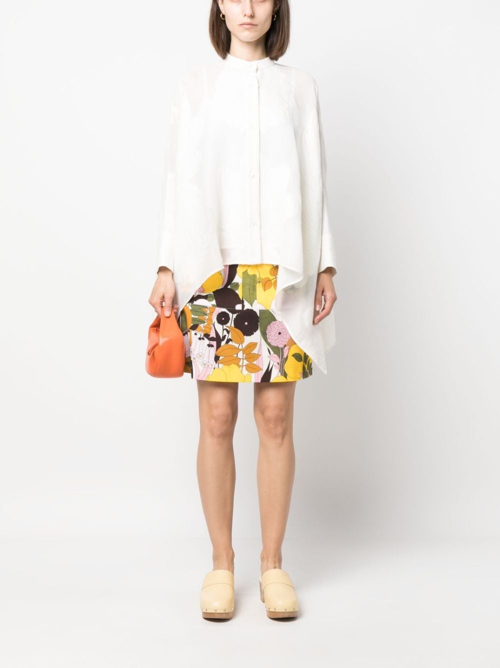 layered laced shirt - 2