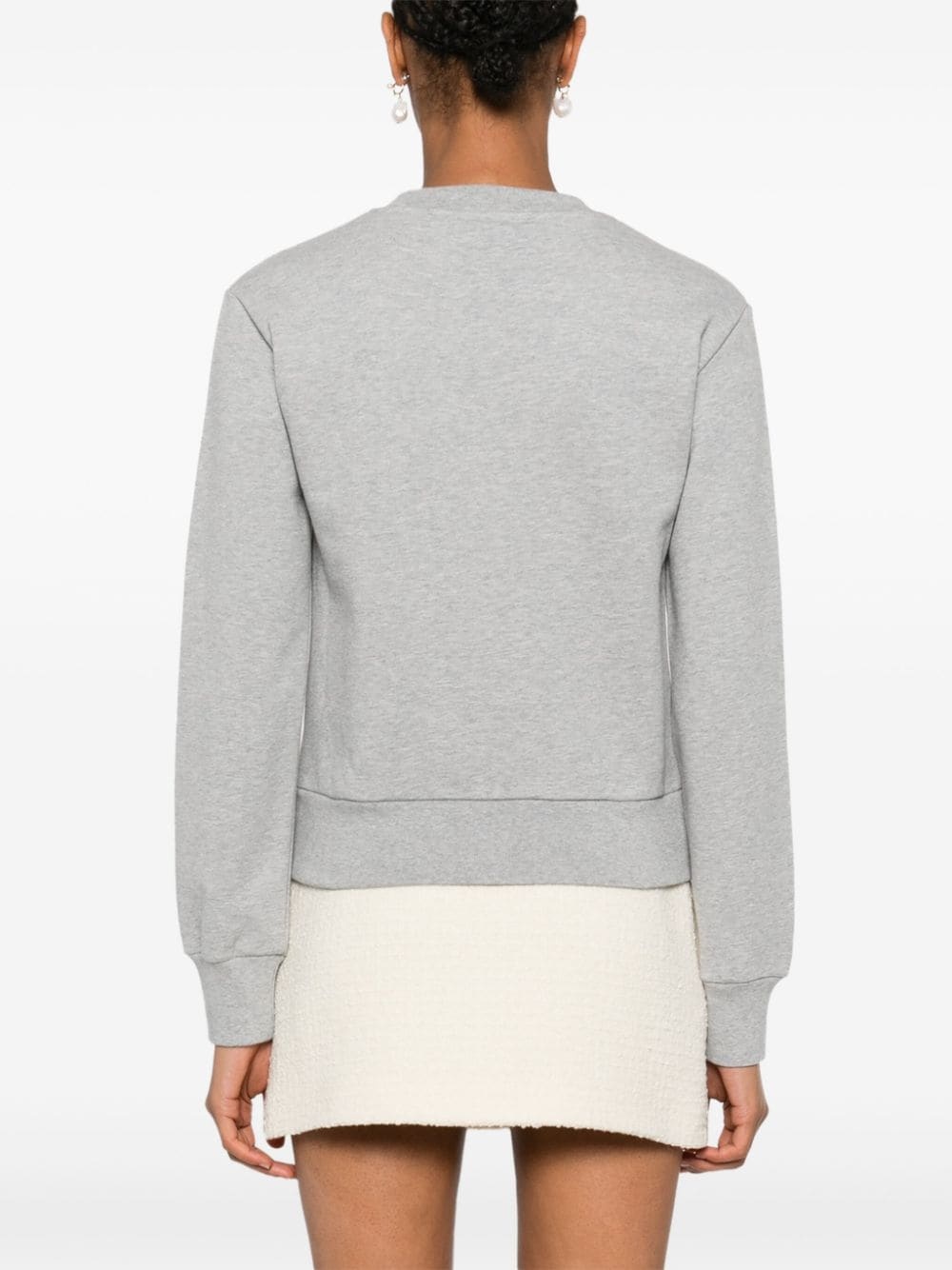 printed cotton sweatshirt - 4