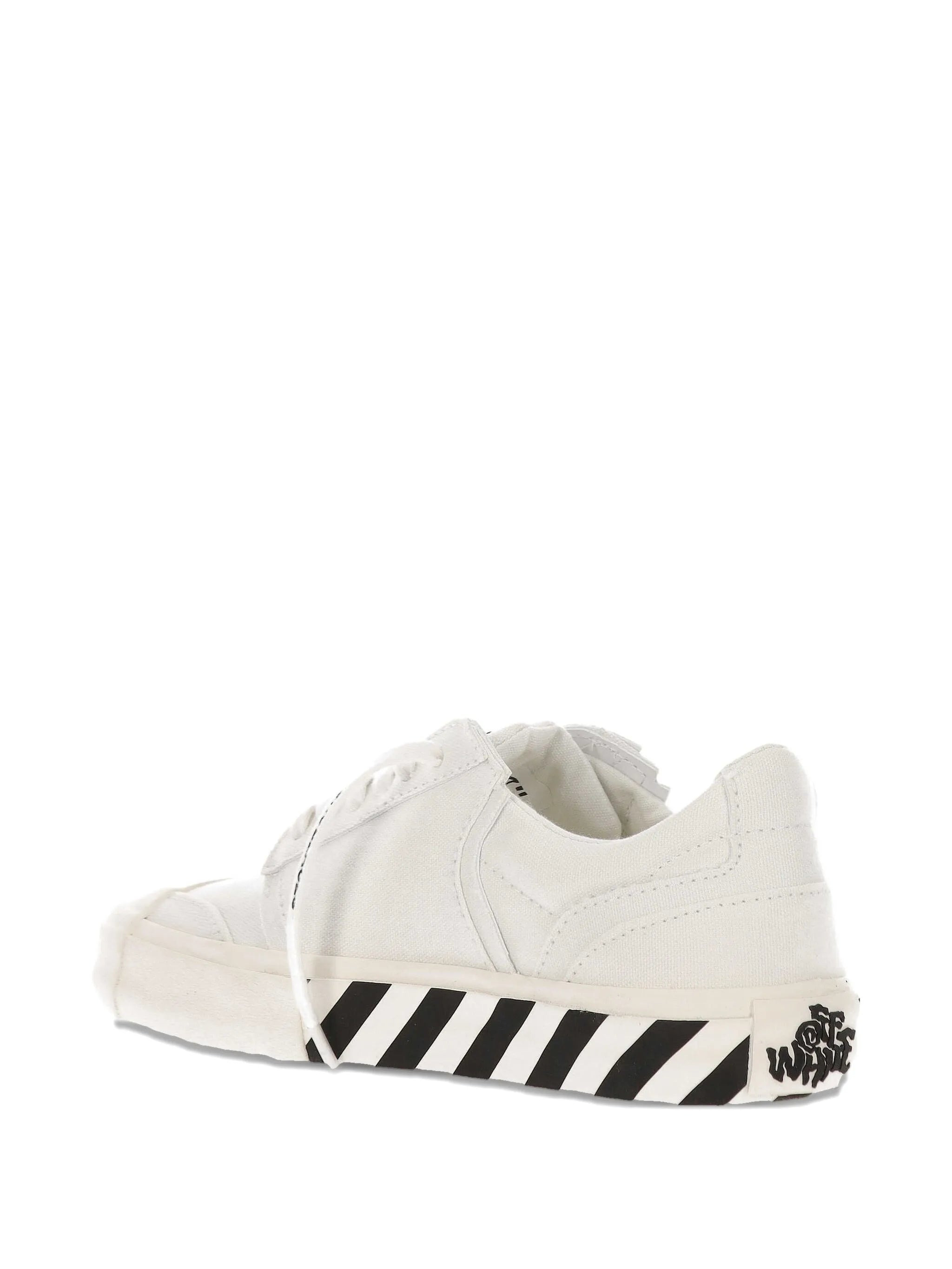 Off-white Arrow-stripe Sneakers - 4