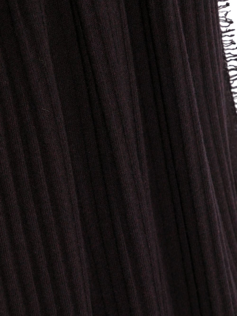 Faliero Sarti knitted virgin wool-cashmere blend scarf outlook