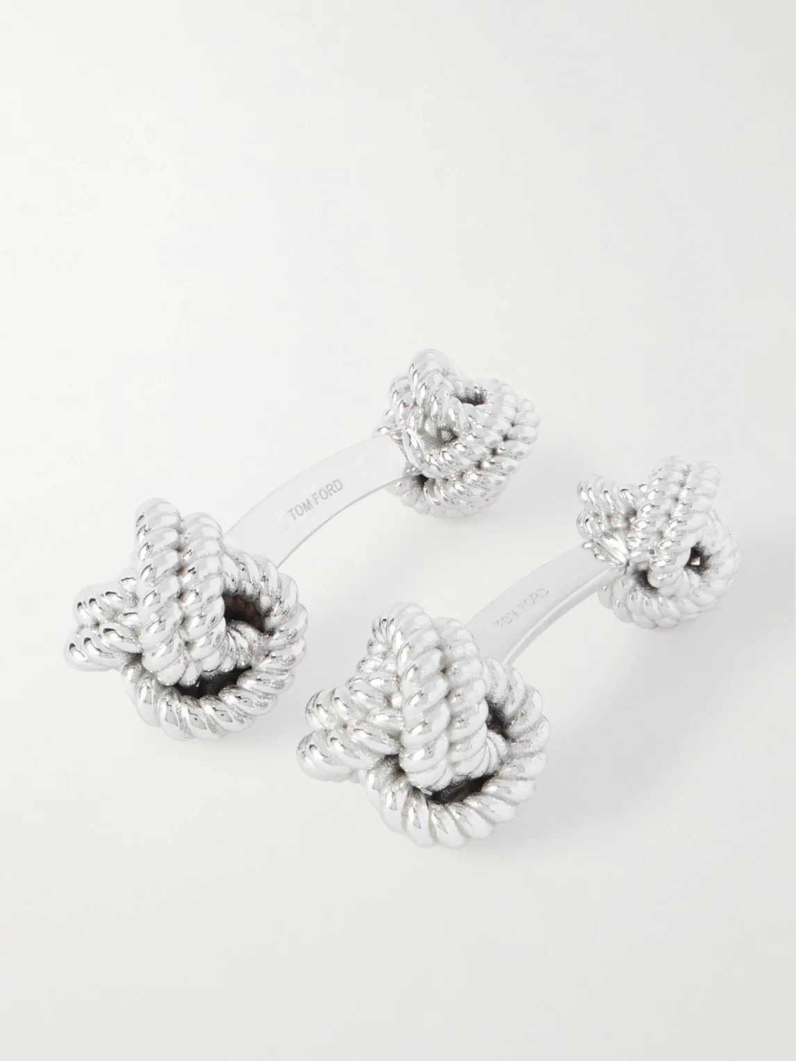 Knot 18-Karat White Gold Cufflinks - 1