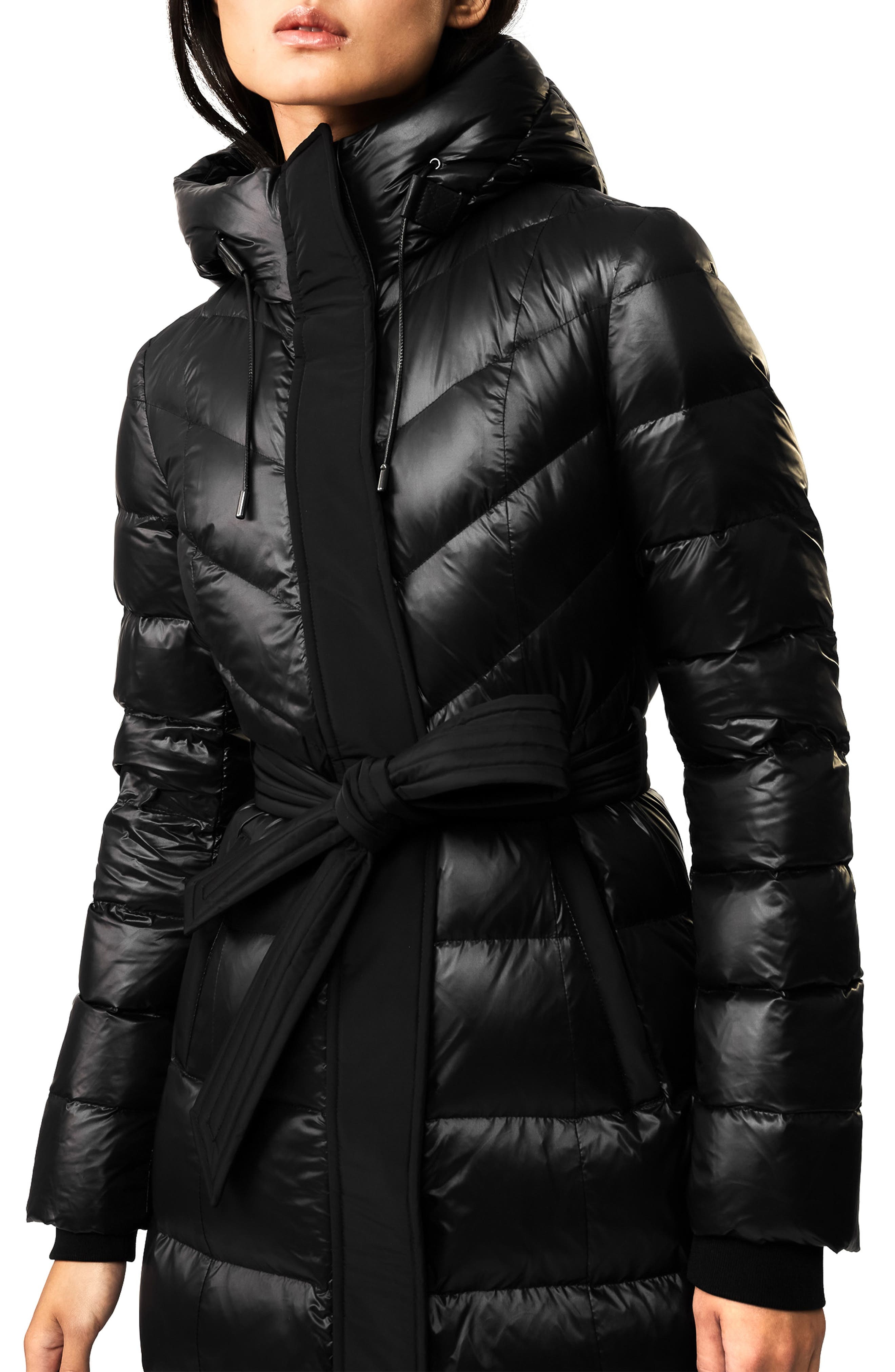 Calina Lustrous Water Repellent Down Coat - 4