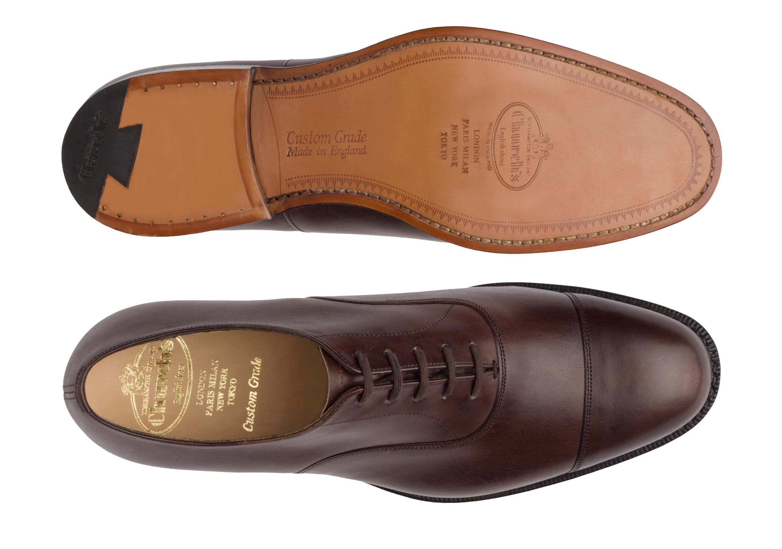 Church's Consul 173 Nevada Leather Oxford Ebony | REVERSIBLE