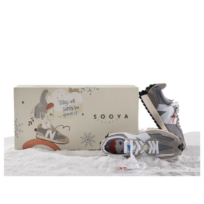 New Balance x KIKS x SooyaStudio 327 Shoes Grey K-MS327LAB-D 1