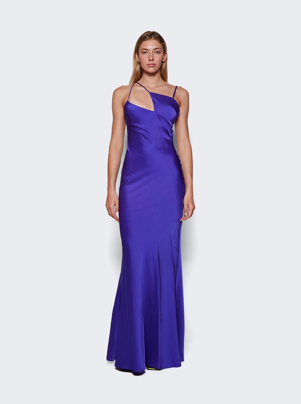 Melva Long Dress Vivid Violet - 2