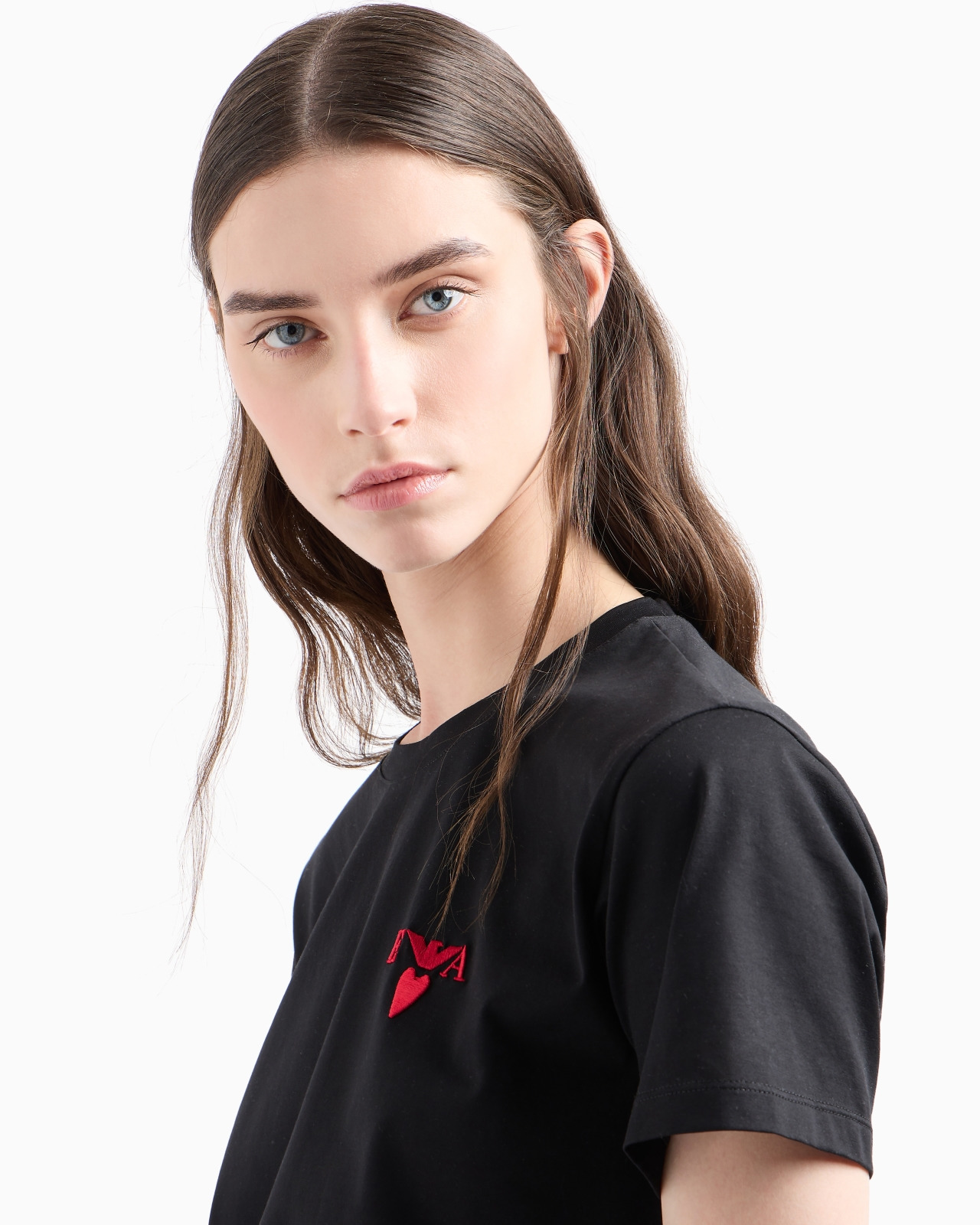 Valentine’s Day Capsule collection mercerised-jersey T-shirt - 5