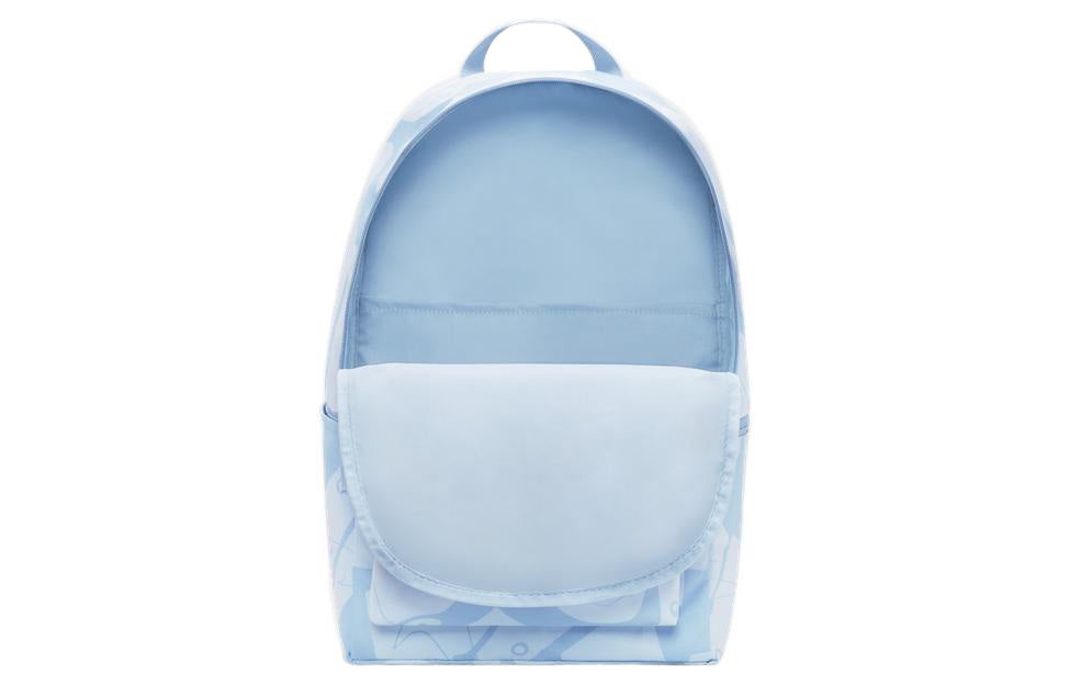 Nike Minimalistic Fashion Logo Printing Full Print Large Capacity Fabric Schoolbag Backpack Kid's Bl - 4