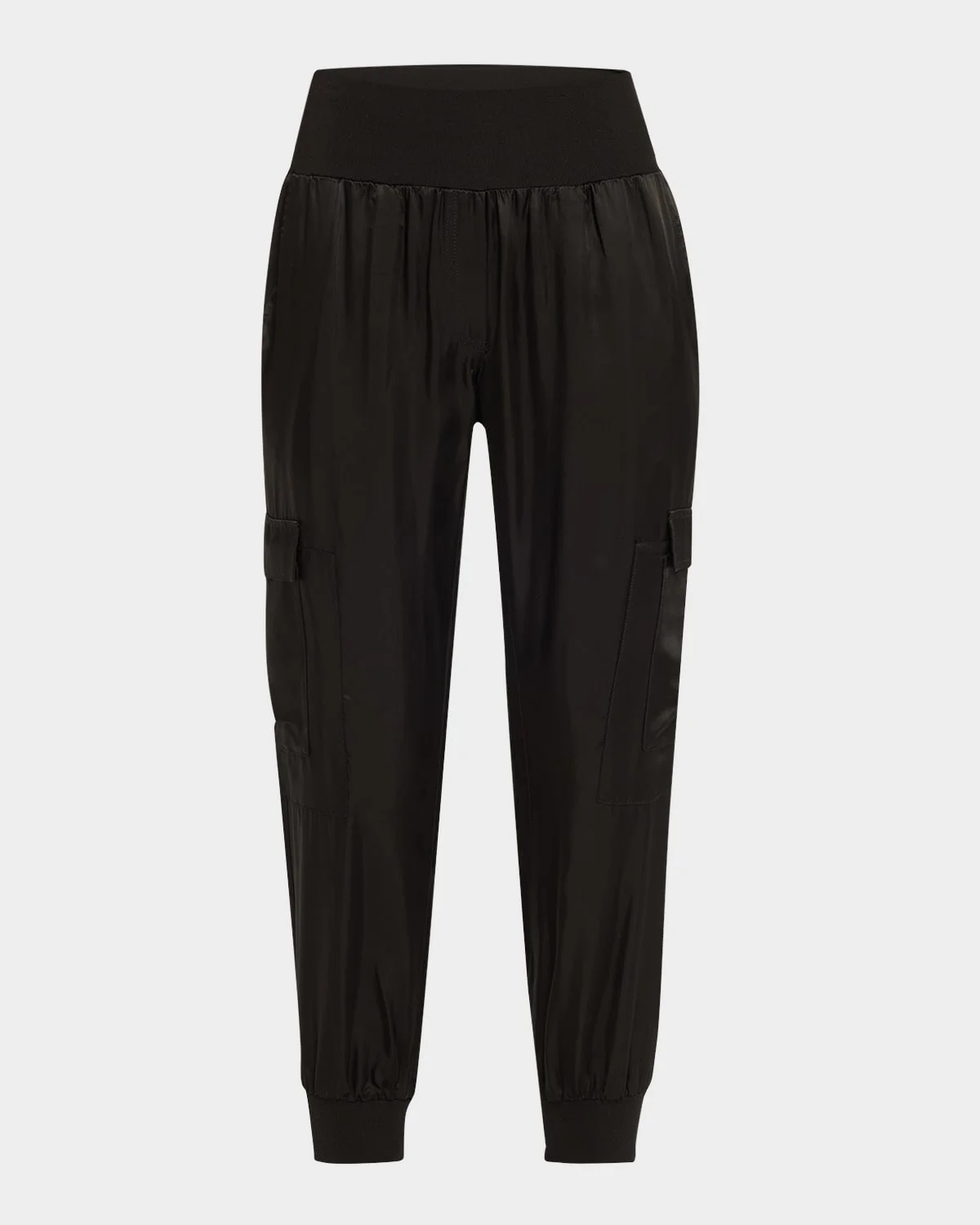 Tous Les Jours Giles Satin Jogger Pants - 1