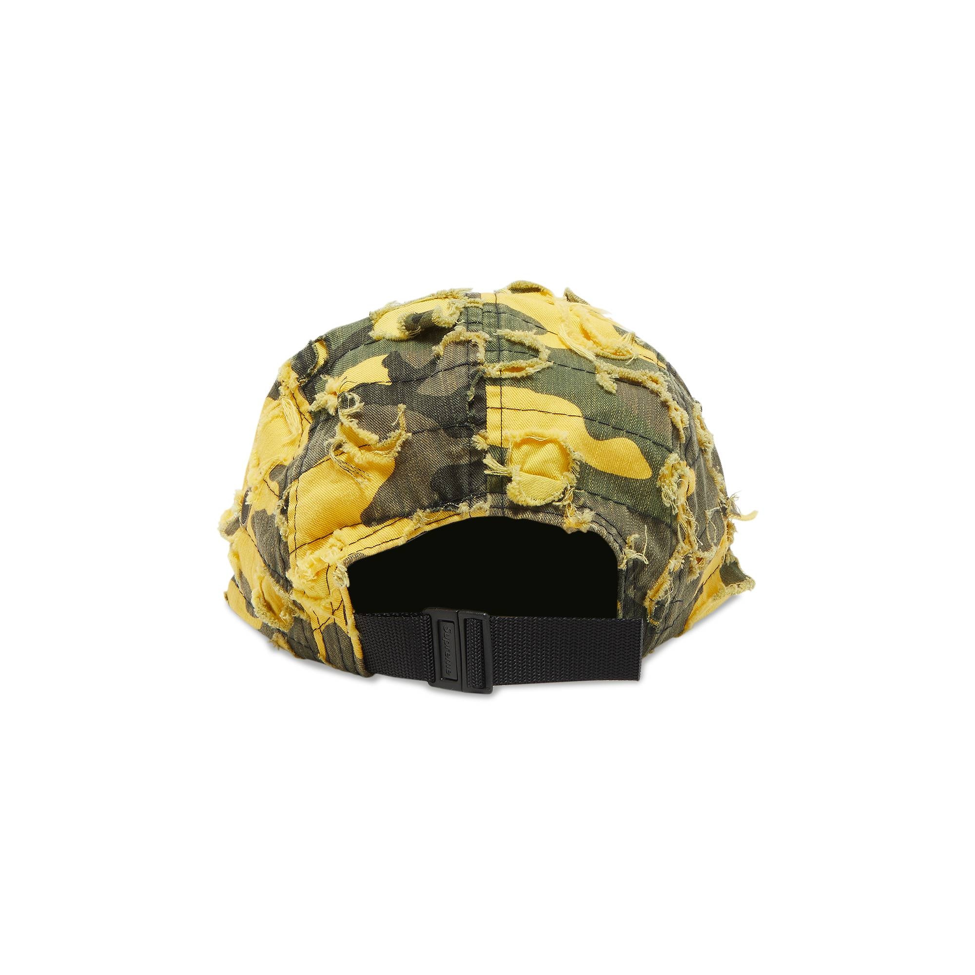 Supreme x Griffin Camp Cap 'Yellow Camo' - 4