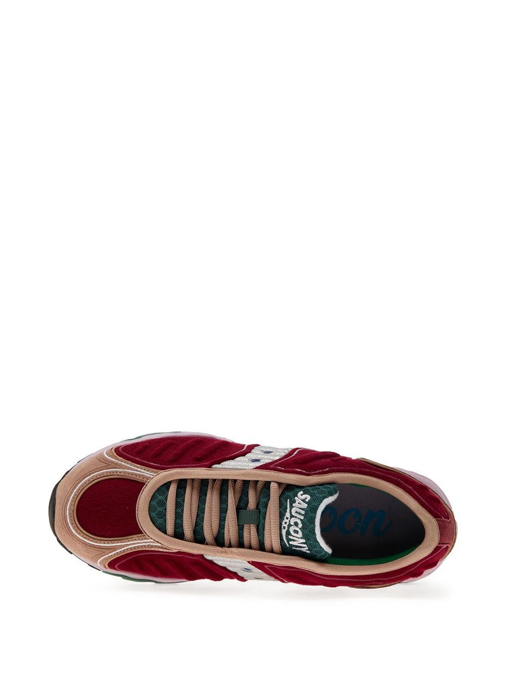 x Jae Tips Matrix "Burgundy/Tan/Multicolour" sneakers - 3