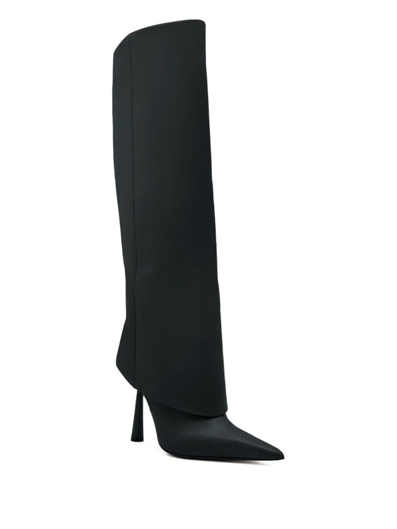GIABORGHINI 100mm pointed-toe boots outlook