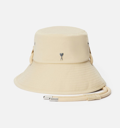 AMI Paris Ami de Coeur Bucket Hat With String outlook