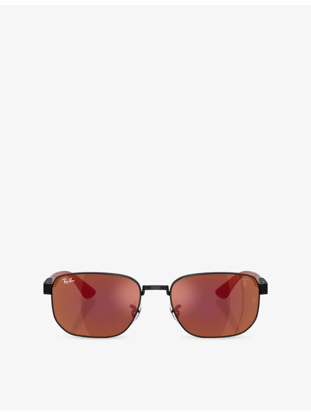 RB8329M Scuderia Ferrari Irregular-Frame Metal Sunglasses - 1
