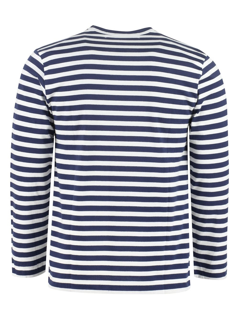 appliqué-logo striped T-shirt - 2