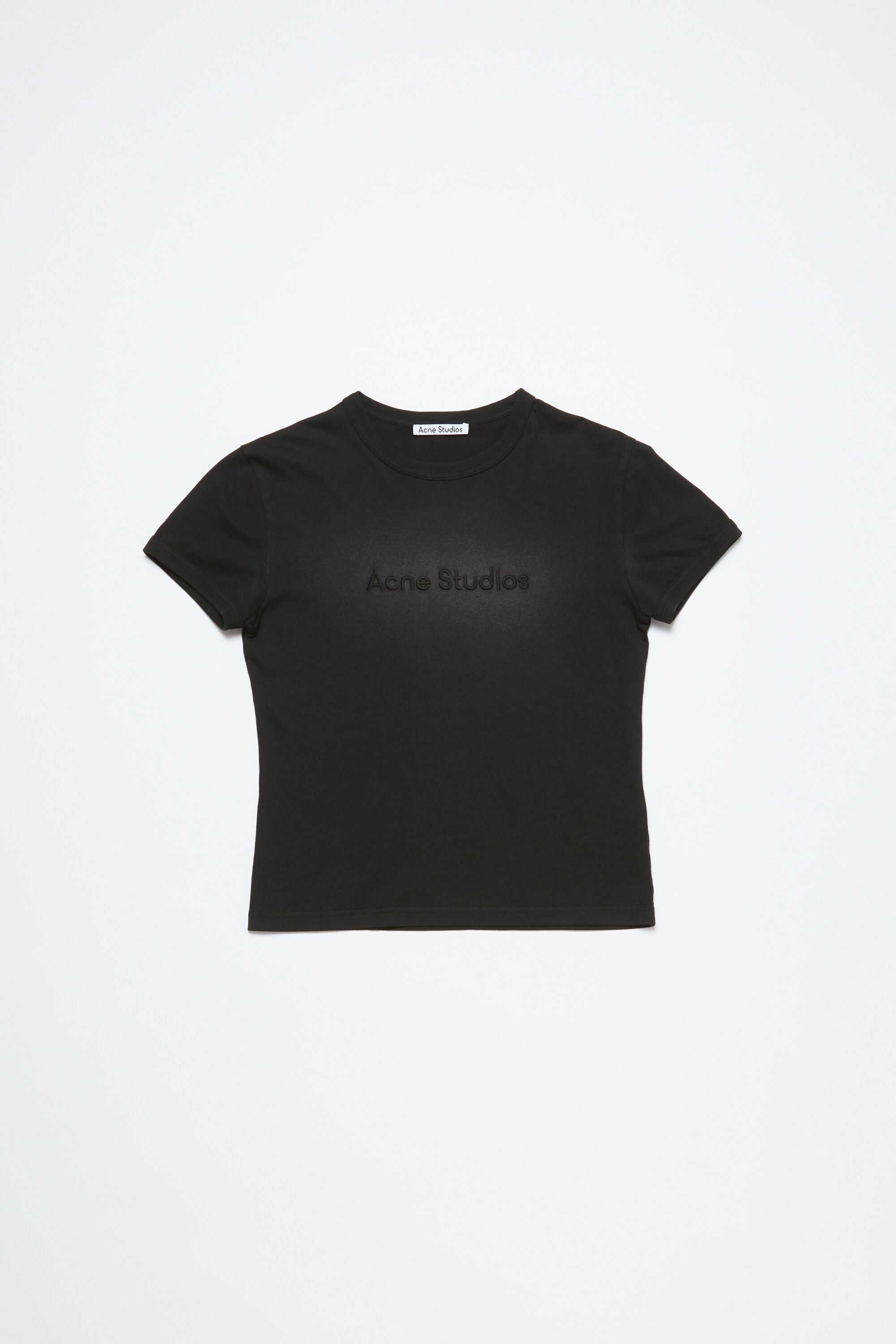 Logo t-shirt - fitted fit - Faded black - 6