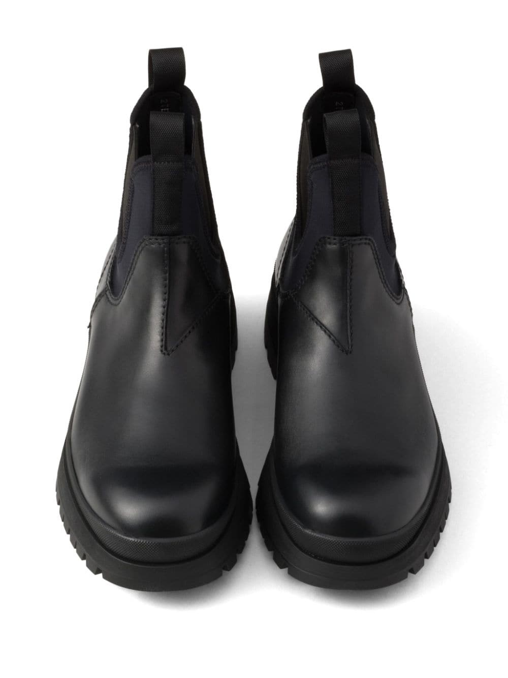 leather Chelsea boots - 3