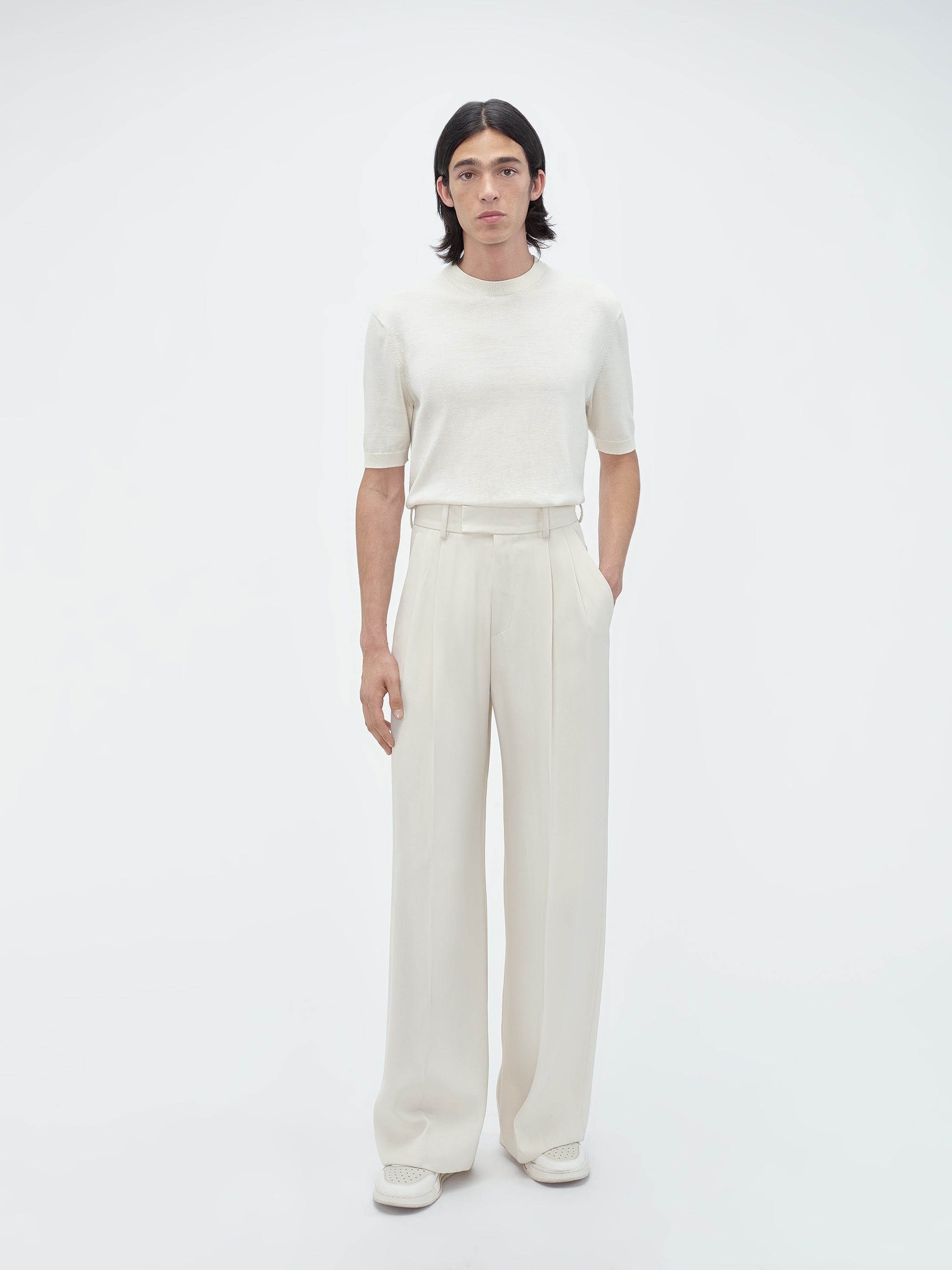 DOUBLE PLEATED PANT - 2