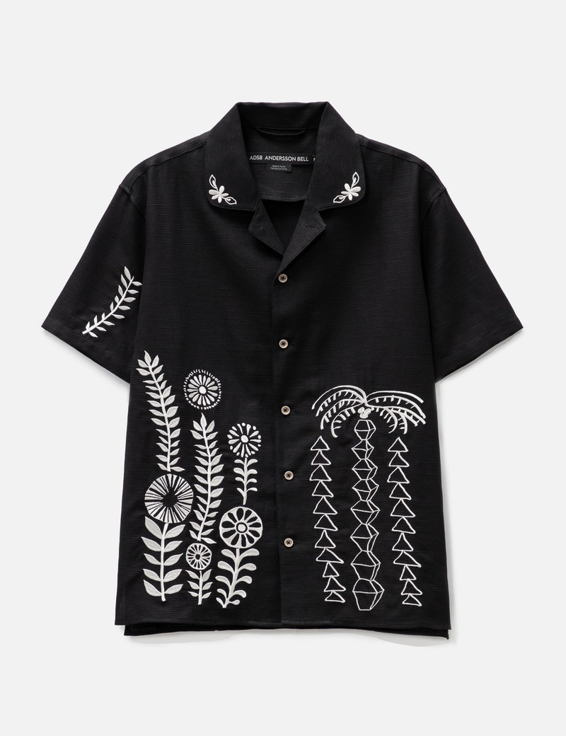 MAY EMBROIDERY OPEN COLLAR SHIRT 1