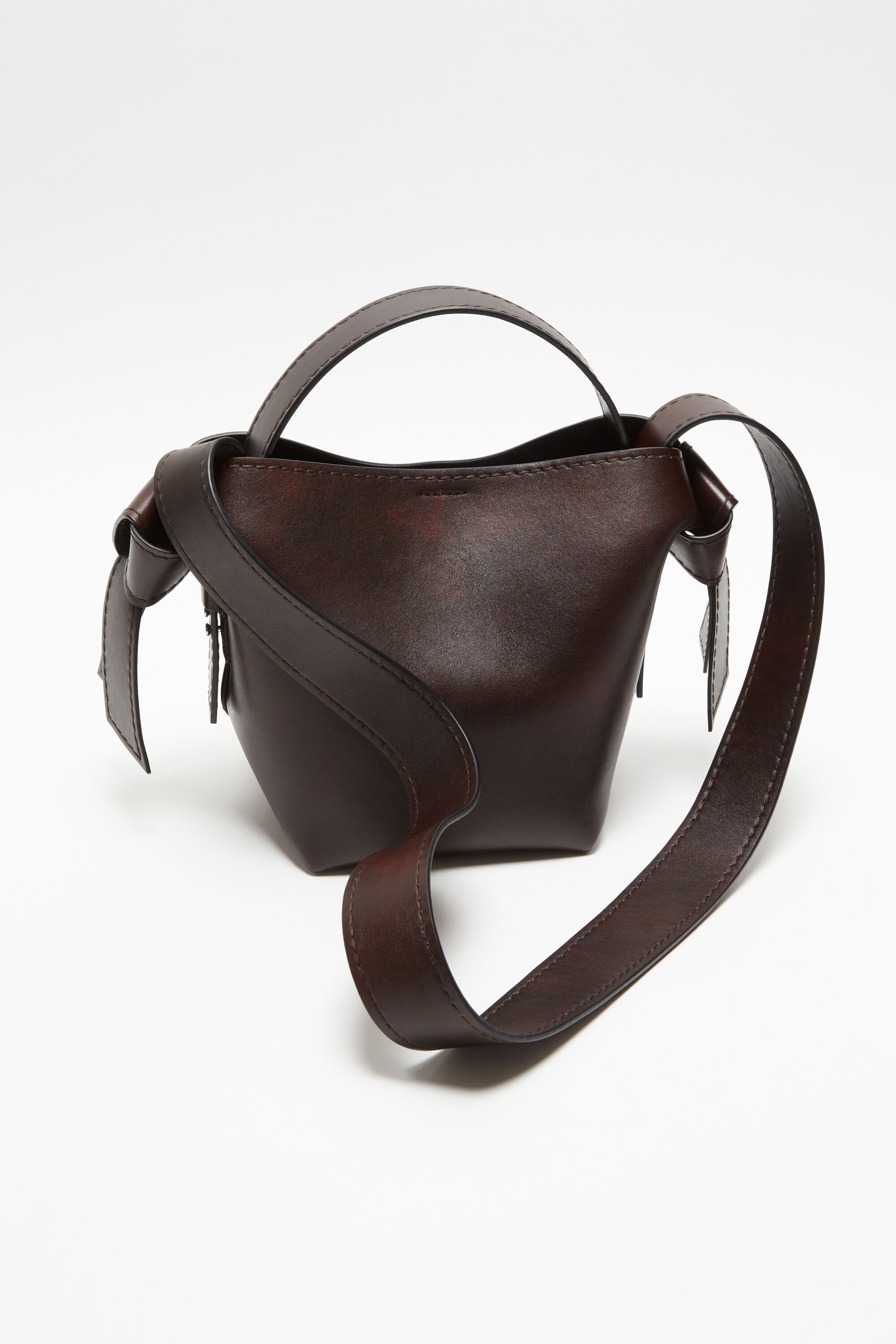 Musubi mini shoulder bag - Dark brown - 2