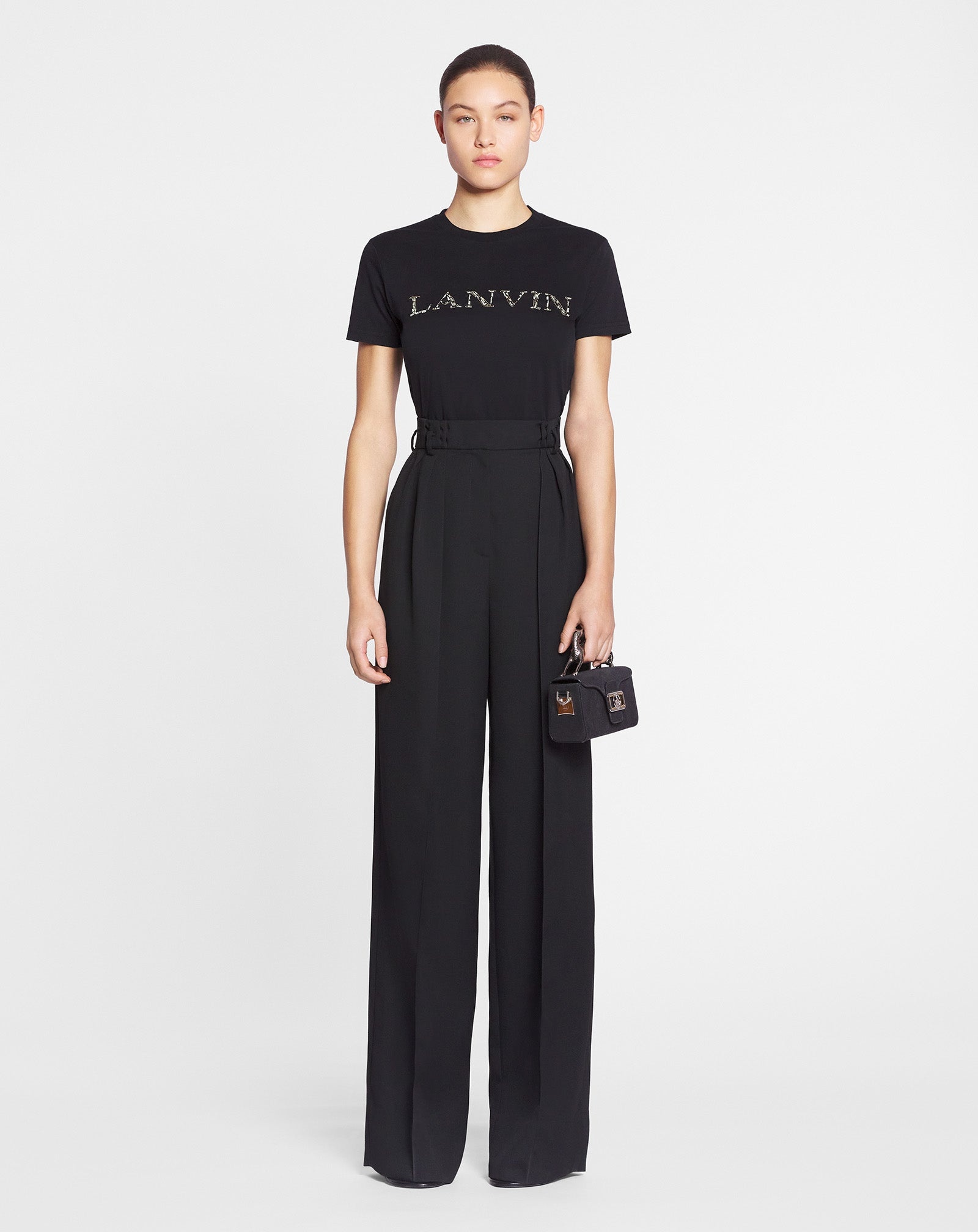 LANVIN EMBROIDERED T-SHIRT - 2