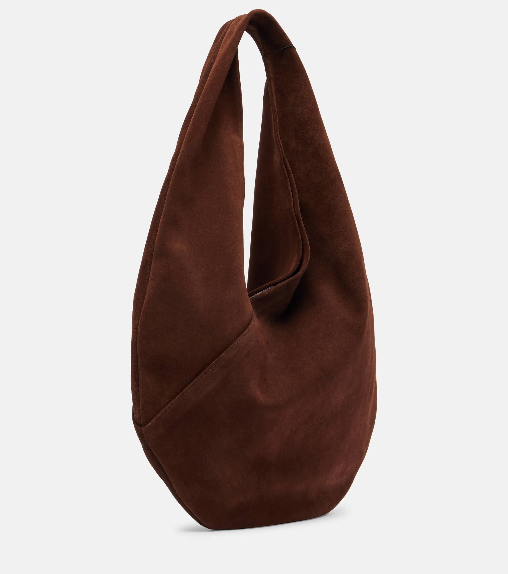 Ora Medium suede shoulder bag - 4