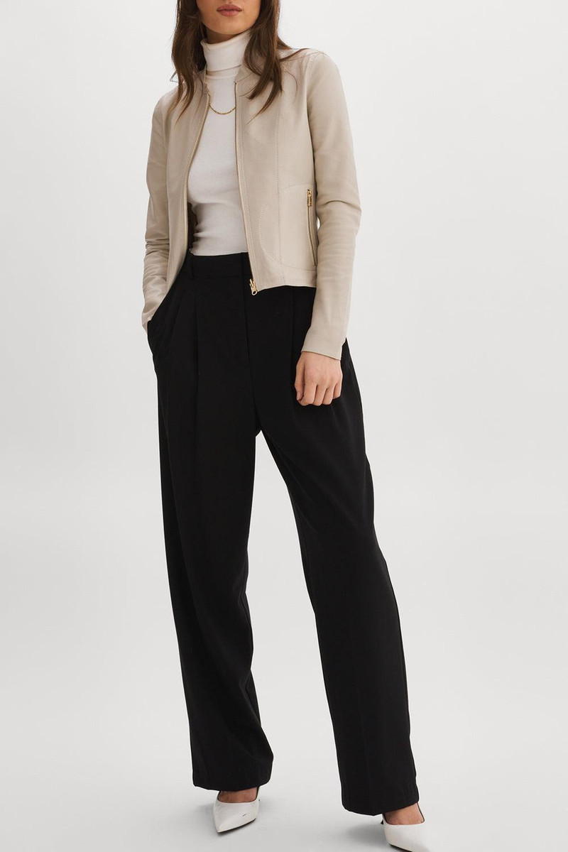 LAMARQUE Chapin Jacket - Bone Gold outlook