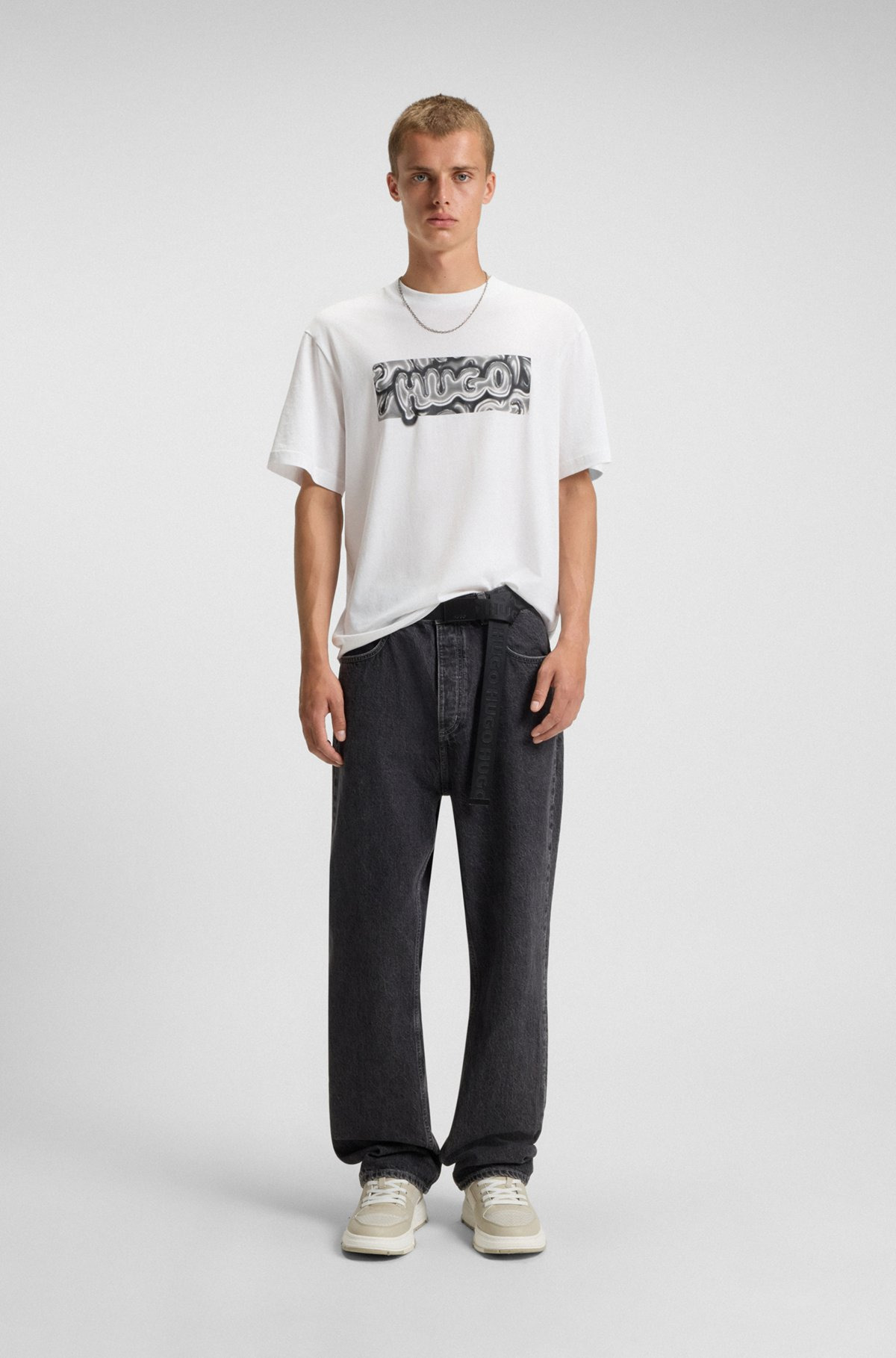 ALL-GENDER COTTON-JERSEY T-SHIRT WITH GRAPHIC PRINT - 4