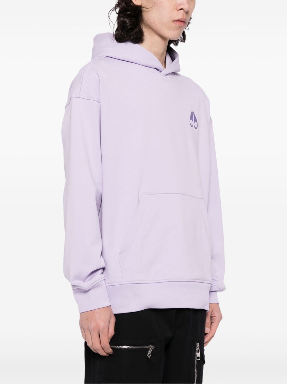 Serge logo-embroidered hoodie - 3