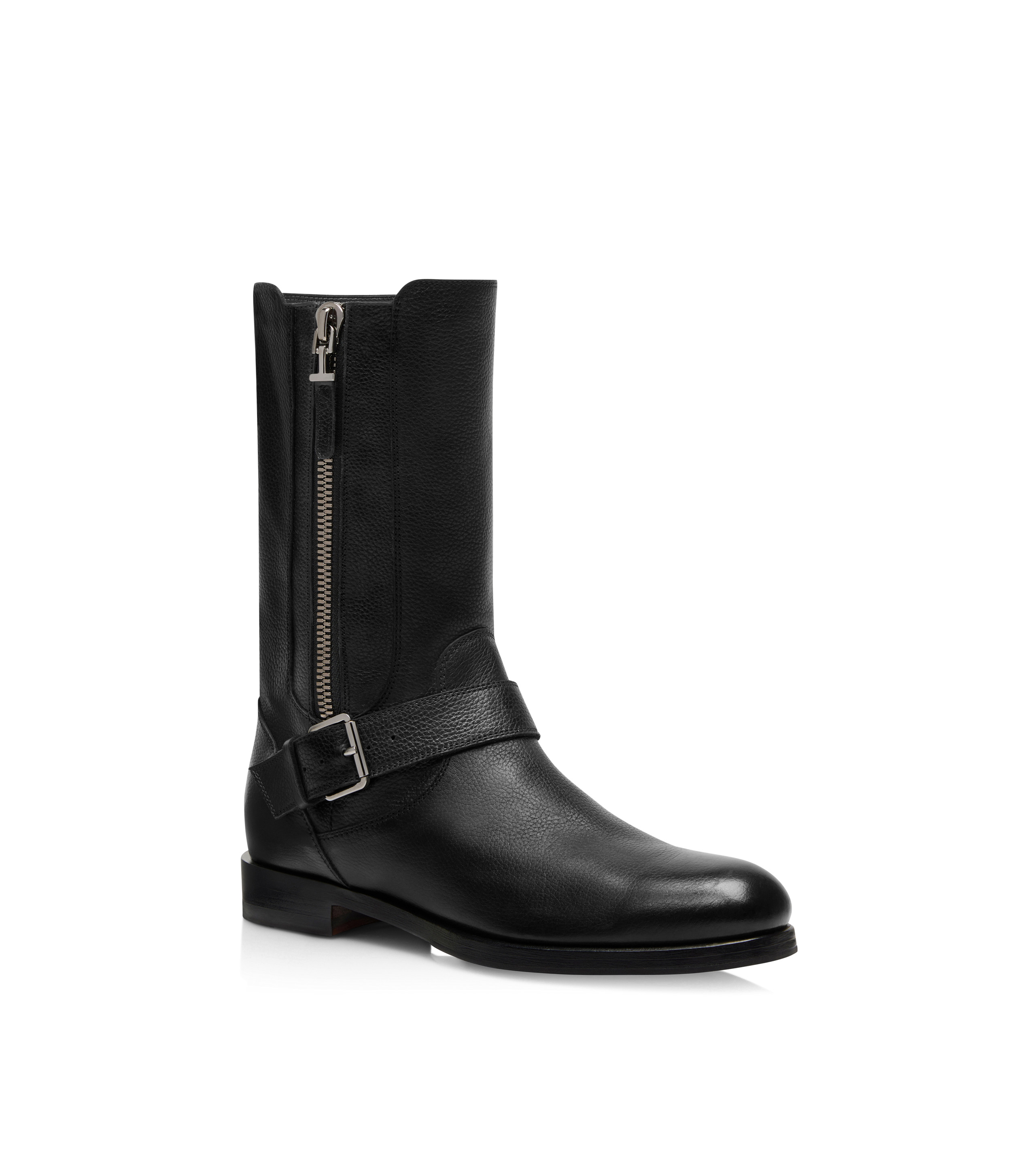 GRAIN LEATHER MARIANNE ANKLE BOOT - 2