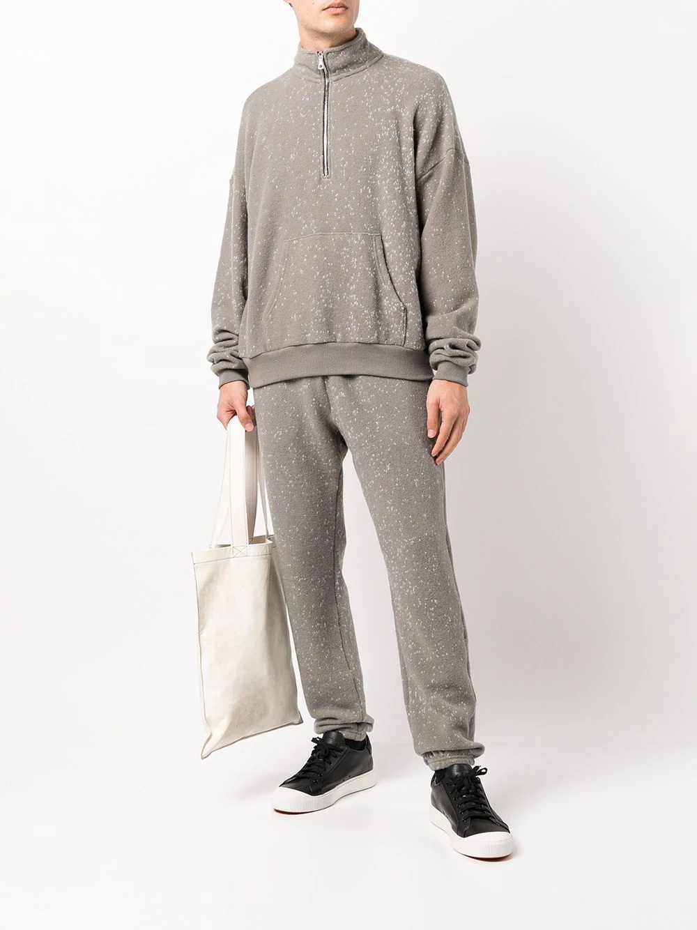 Spec wool zip sweatshirt - 2