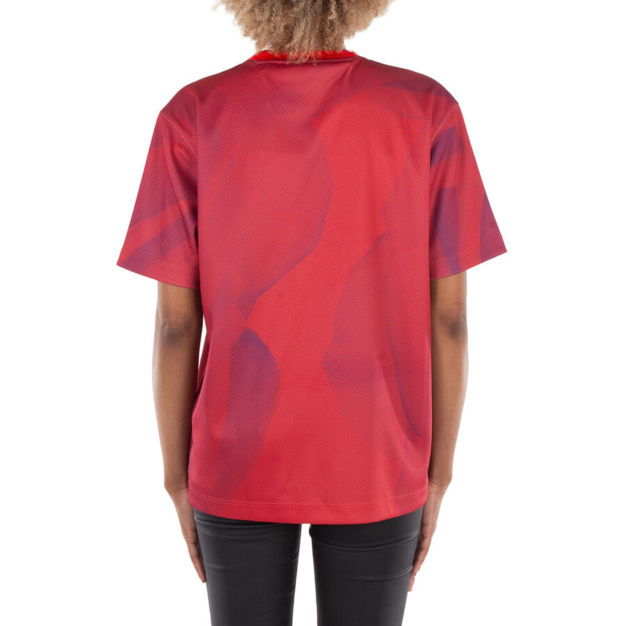 Burberry Rose Graphic And Logo Print T-Shirt - 3