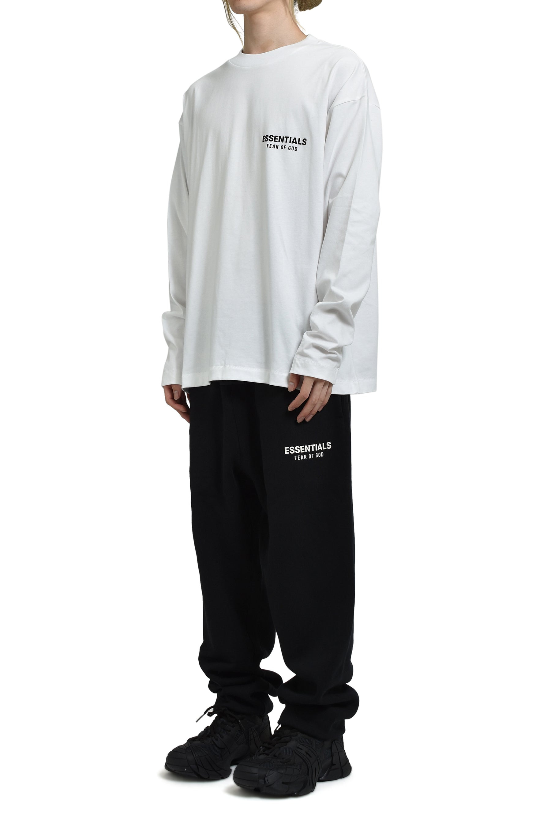 CLASSIC FIT LS TEE / BRIGHT WHT - 4