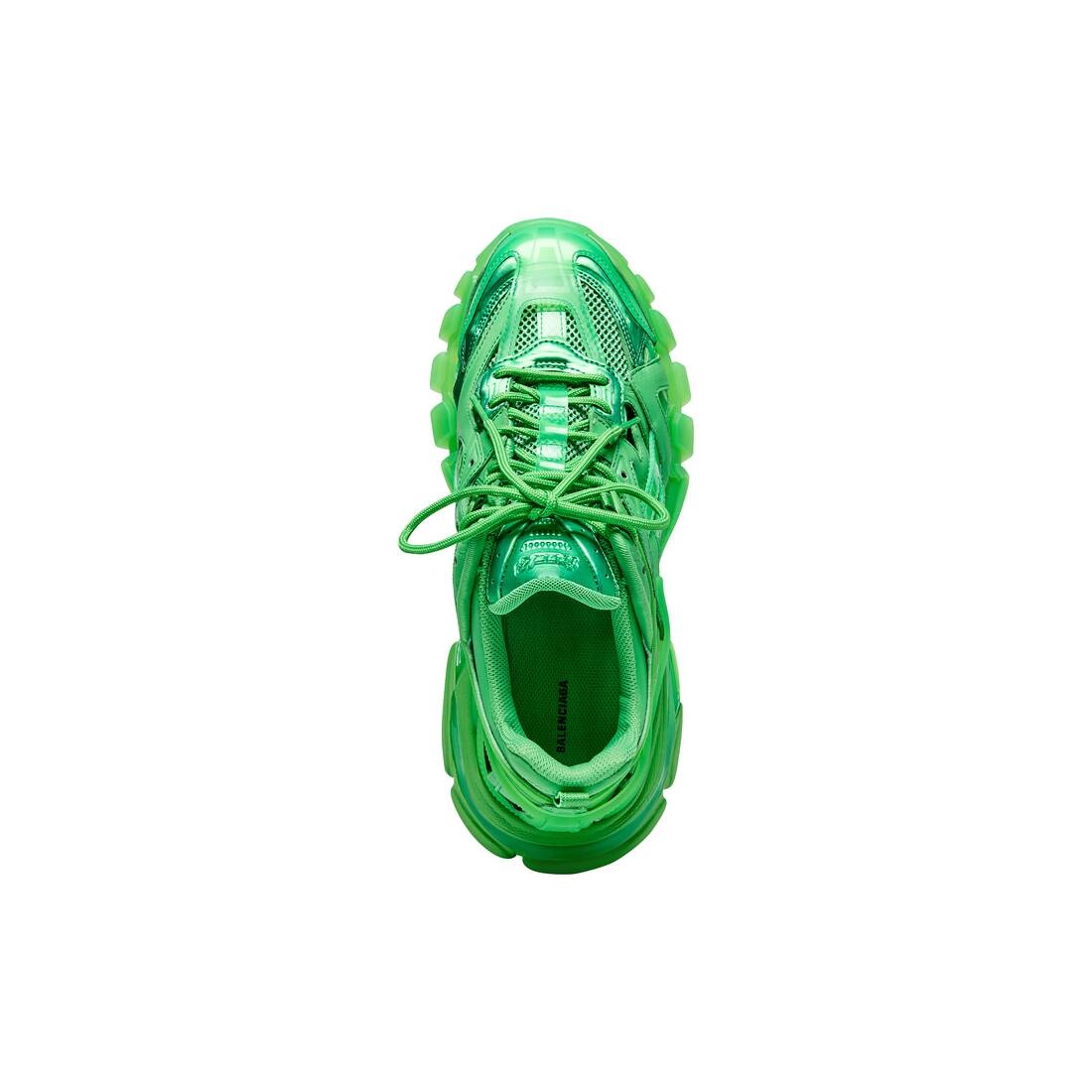 Men's Track.2 Clear Sole Sneaker  in Fluo Green - 6