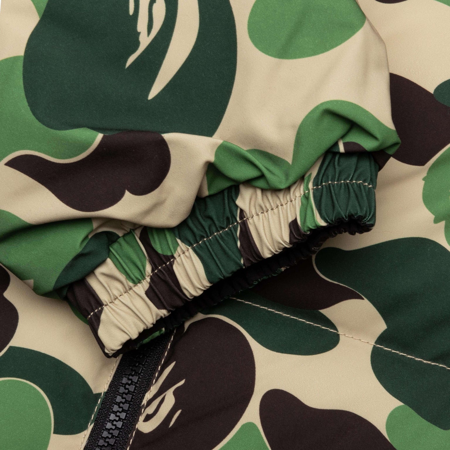 ABC CAMO REVERSIBLE DOWN JACKET - GREEN - 5