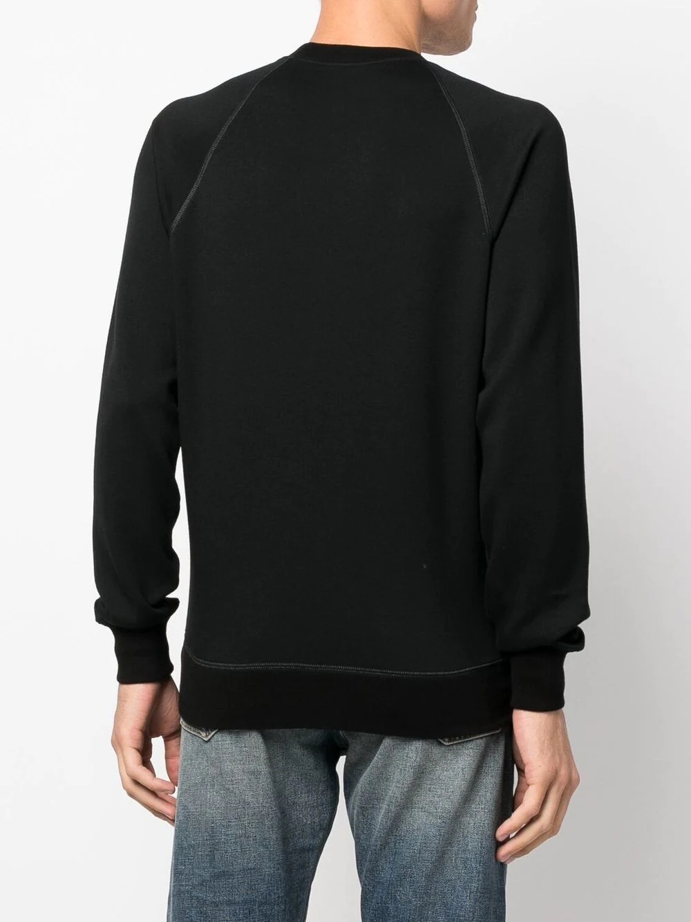 cotton crew-neck sweatshirt - 4