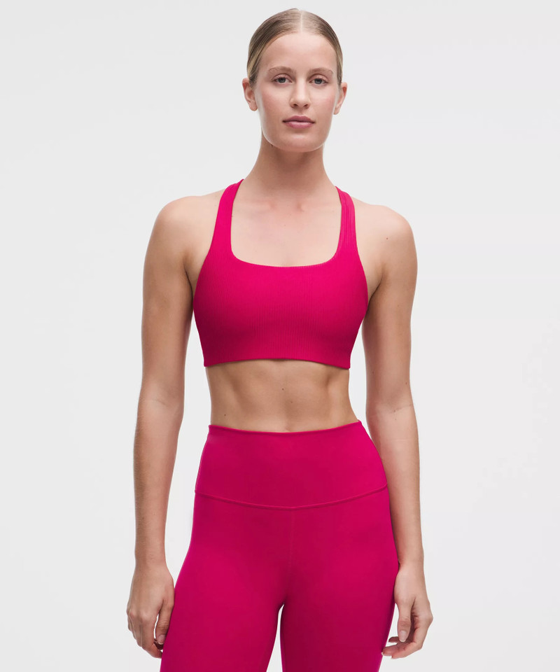 All-Time Hero Ribbed Sports Bra *Medium Support, B/C Cup 1