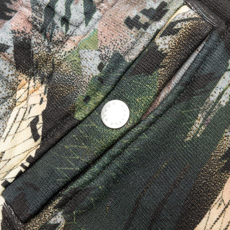 HERON PRESTON SWEATSHORTS CAMO FLAMING - CAMOUFLAGE GREEN 5