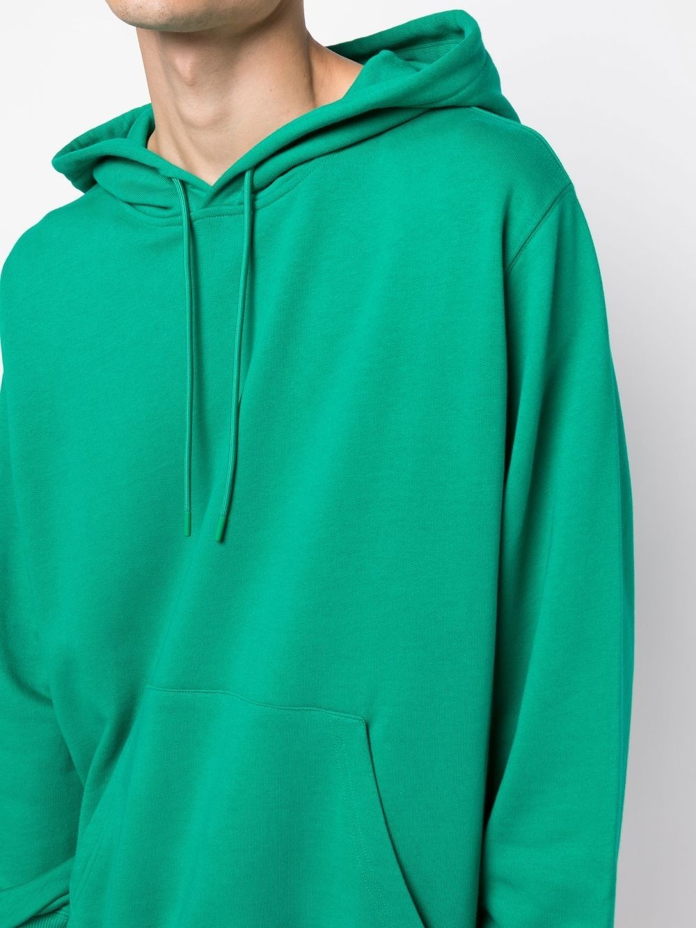 drawstring-fastening logo-print hoodie - 5