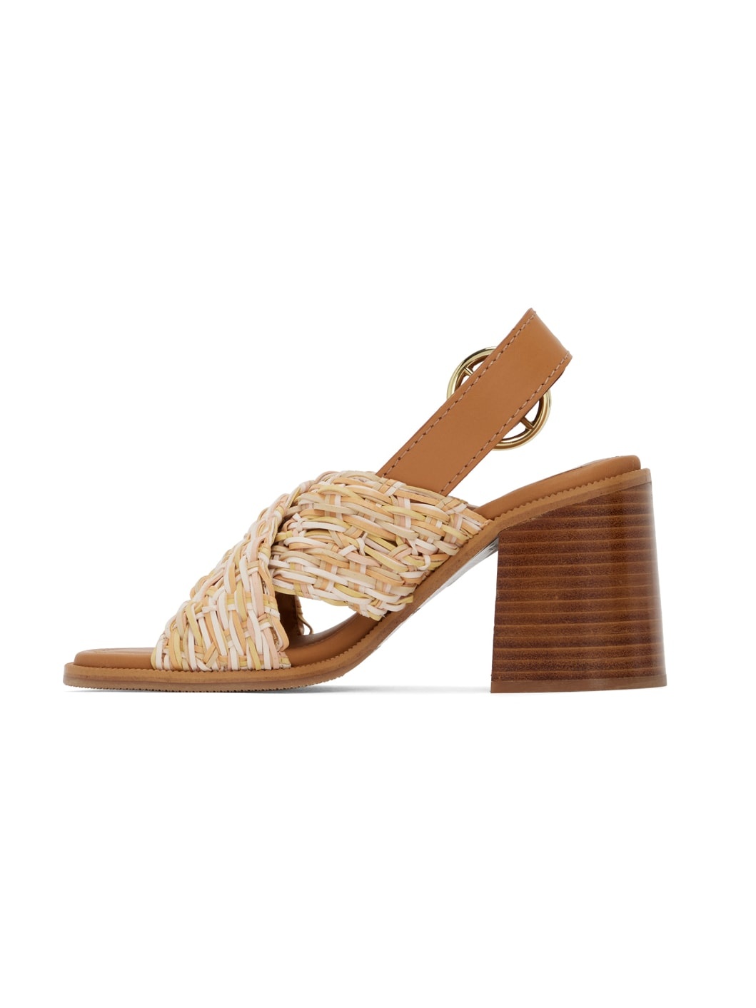 Beige Jaicey Heeled Sandals - 3
