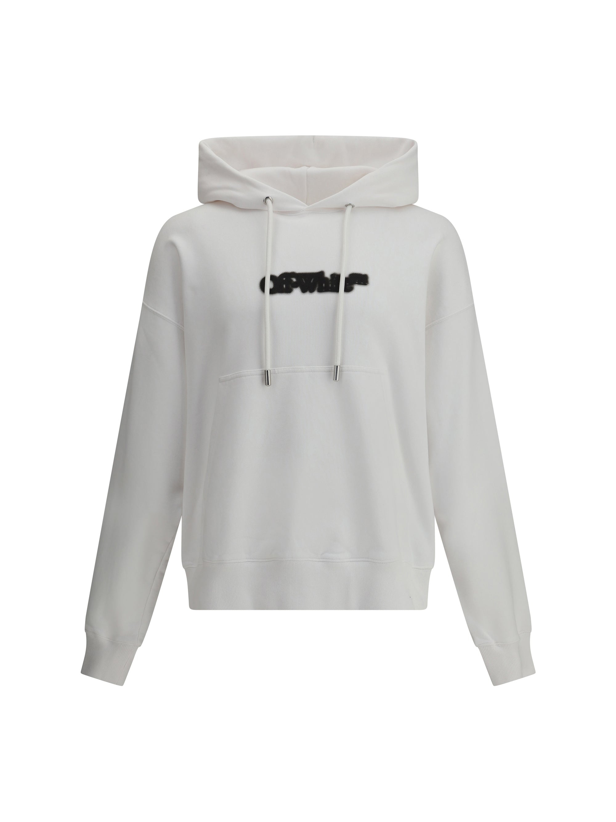 Off-White Men Spray-Printed Hoodie - 1