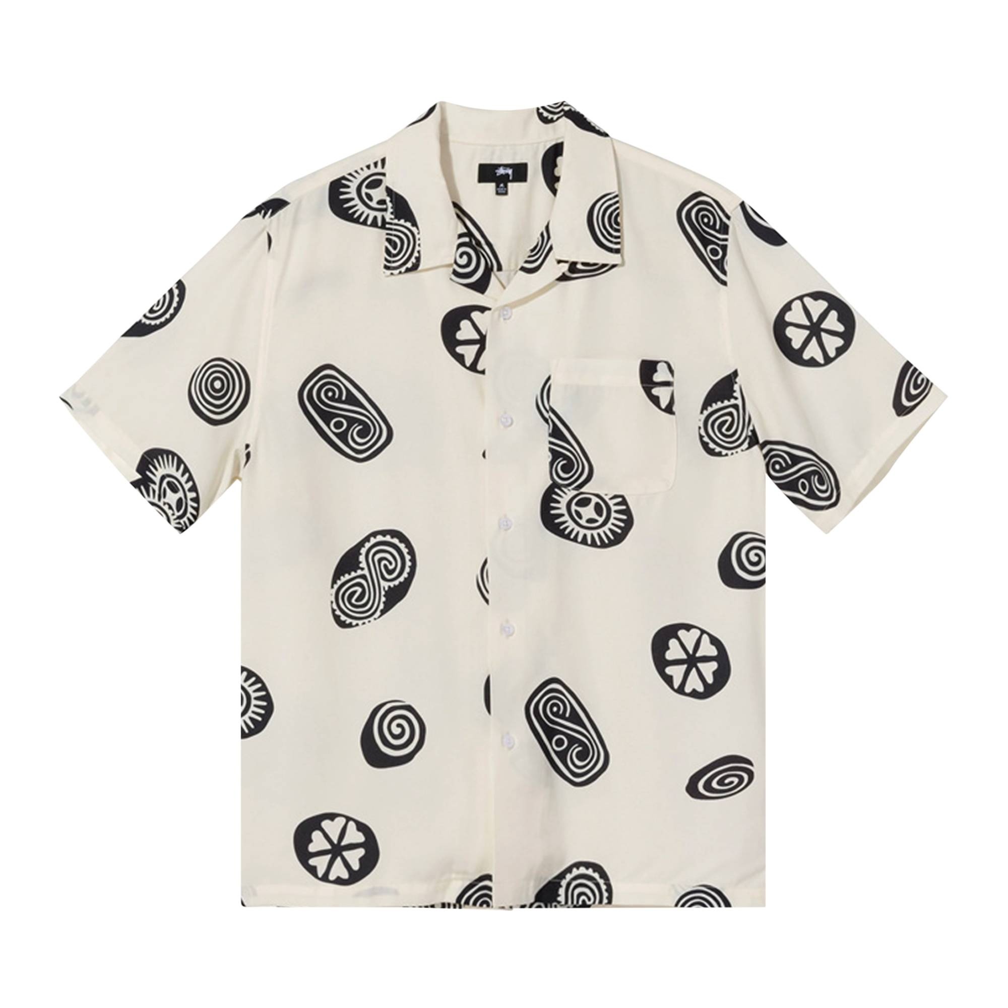 Stussy Icon Pattern Shirt 'Off White' - 1