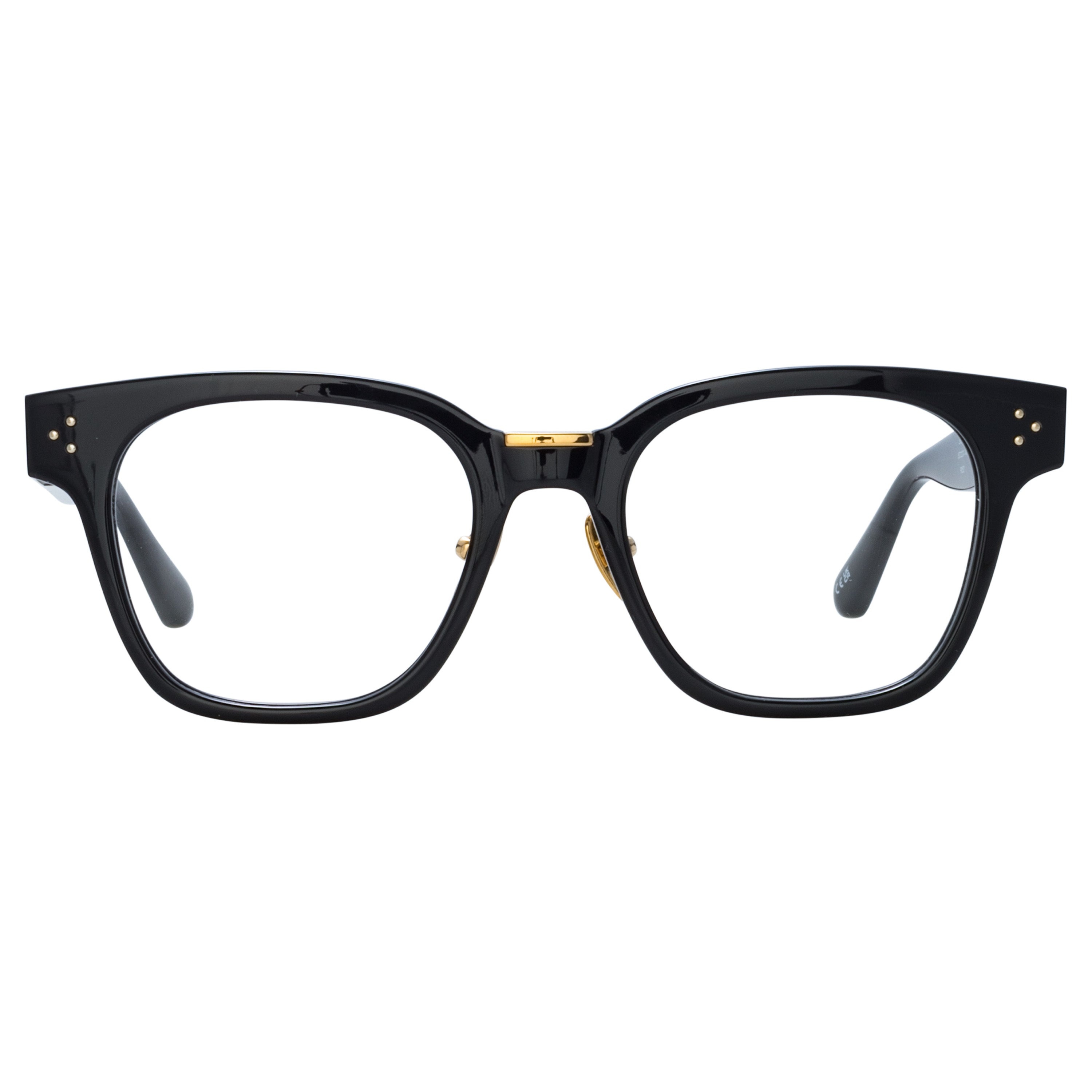 SANCHEZ OPTICAL D-FRAME IN BLACK (ASIAN FIT) - 1