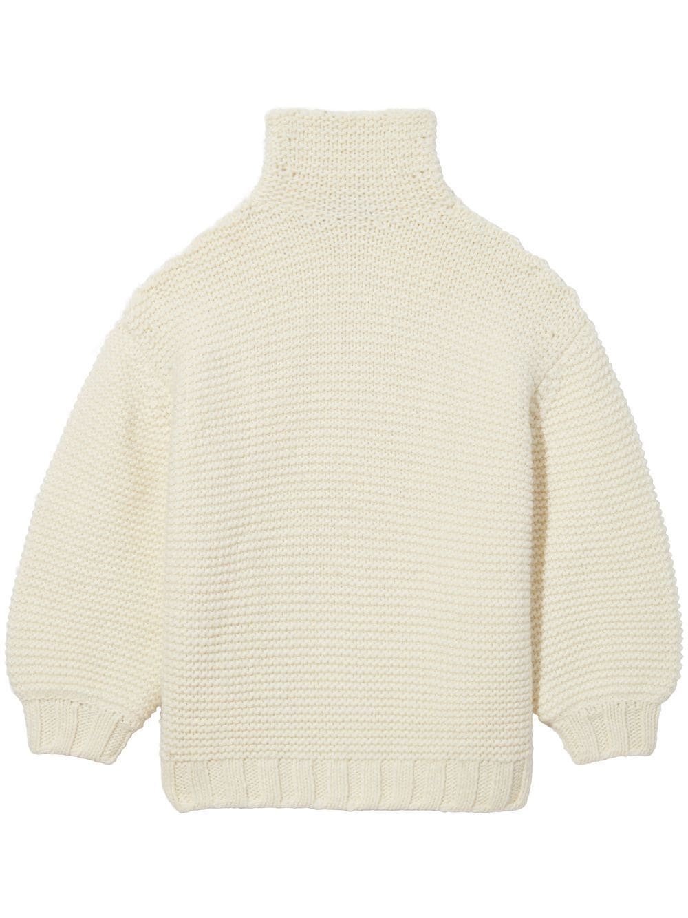 roll-neck chunky-knit jumper - 1
